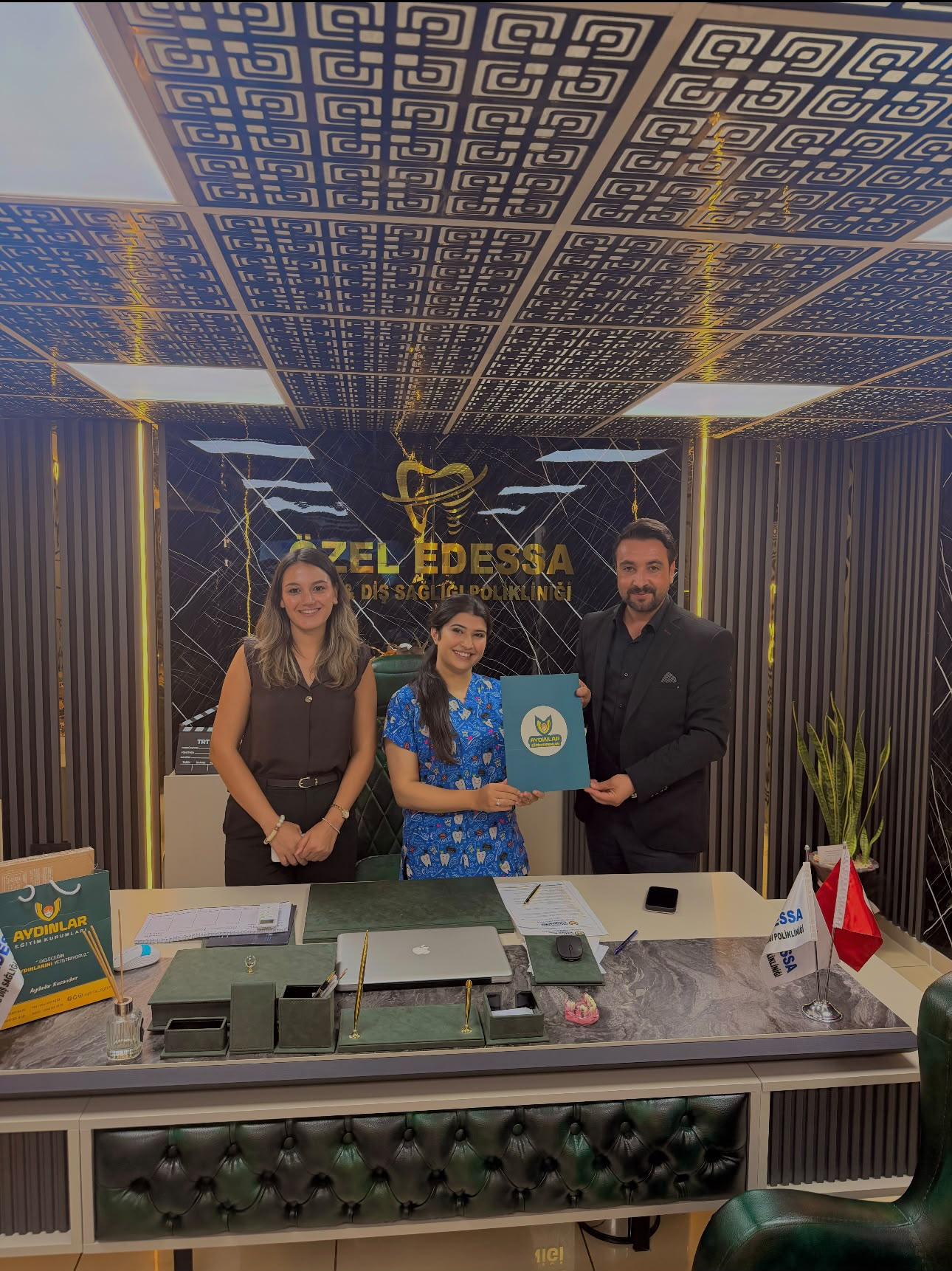 Aydınlar Eğitim Kurumları iş birliği imza töreni